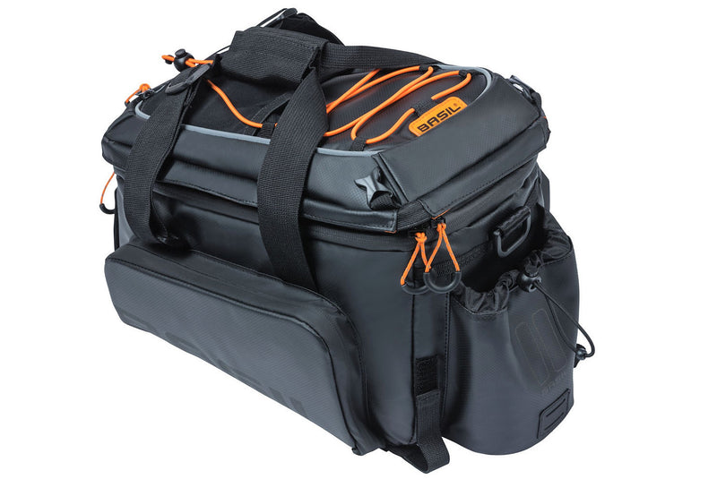 trunk bag xl miles tarpaulin black orange 36L 18296