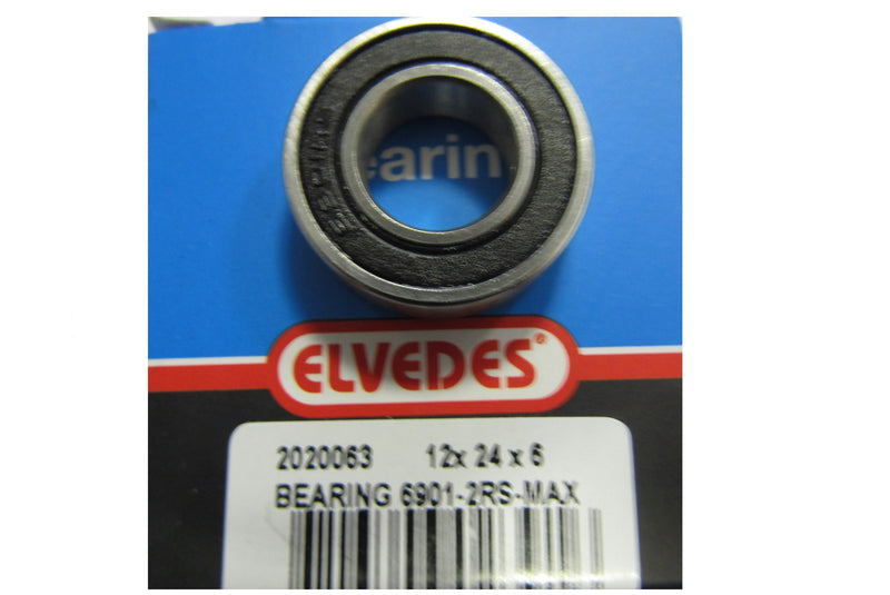 ELVEDES LAGER 6901 2RS MAX 12X24X6 (2020063)