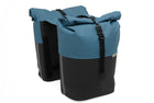 tas n.l. nyborg double  petrol blue/black 30x17x37 34L 393.545