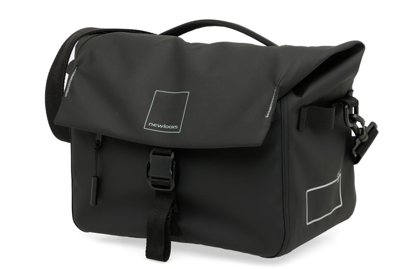 tas n.l. leeds trunkbag mik 2.0 adapterplate black 31x21x21 11L 348.330MIK2