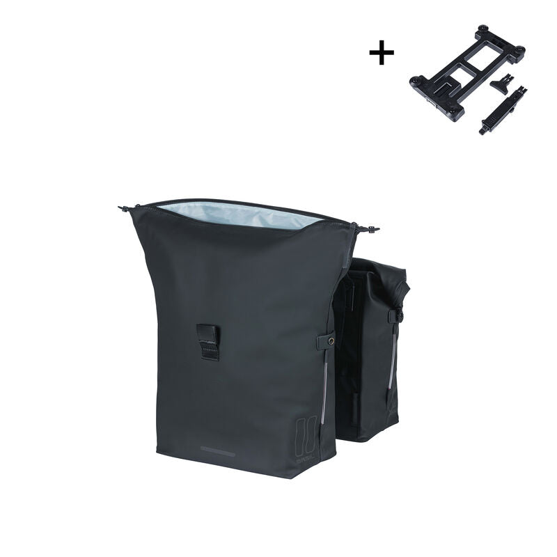 double bag basil soho night black nordlight MIK 2.0 ADAPTERPLATE  41L 18459