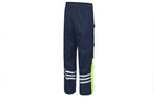 Regenbroek Urban Circus OPTIMIST XS-S geel-blauw