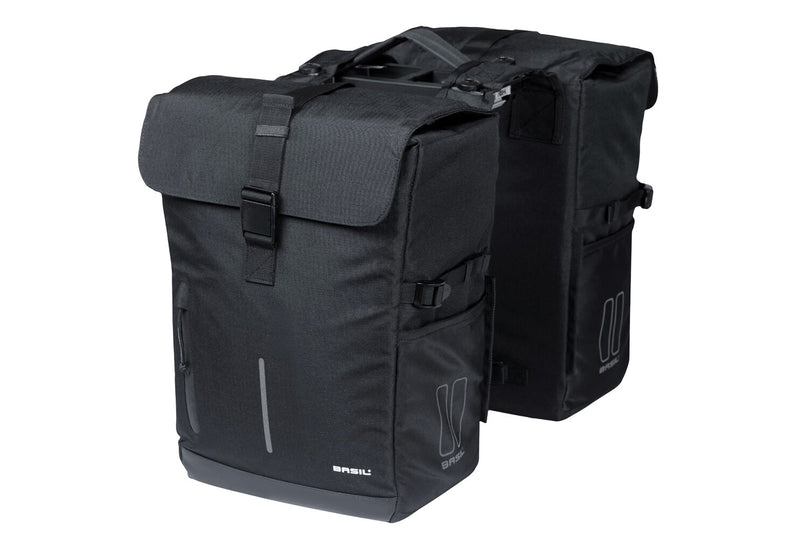 DOUBLE BAG BASIL MOVE MIK 2.0 ADAPTERPLATE BLACK 30L 18432