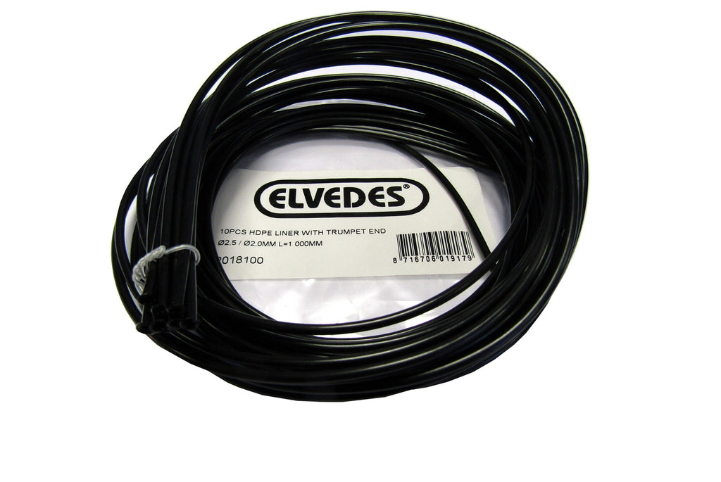 ELVEDES KABLE LINER MET TROMPET 1000MM 10ST (2018100)