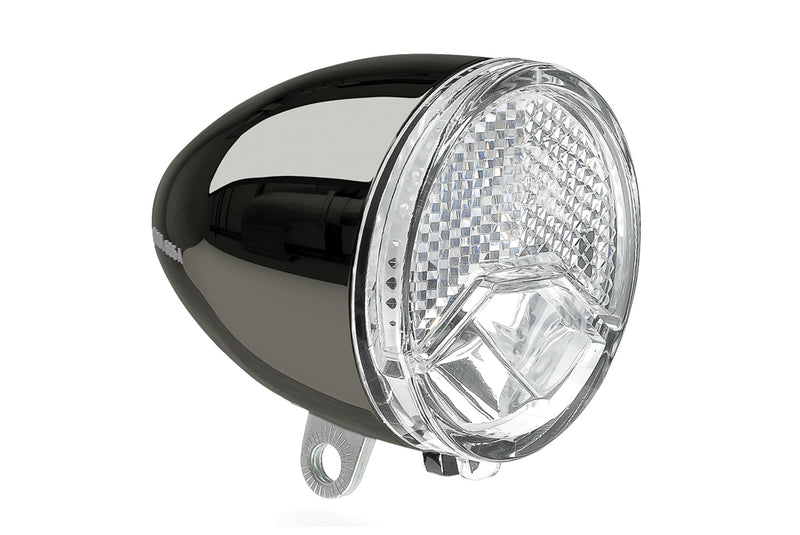 TÊTE LUMINEUSE AXA 606 15 LUX E-BIKE 6-48V SUR CARTE DYNAMO 