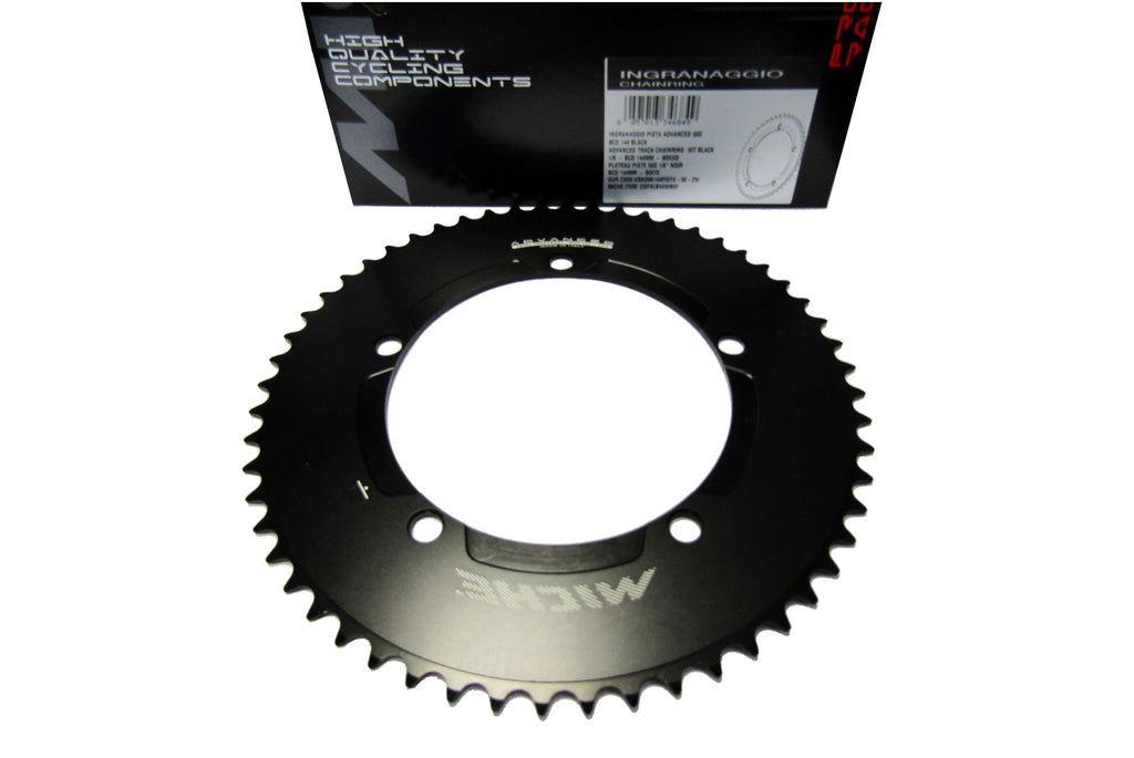 KETTINGBLAD ALU KOERS MICHE PISTA 144/58 ZWART