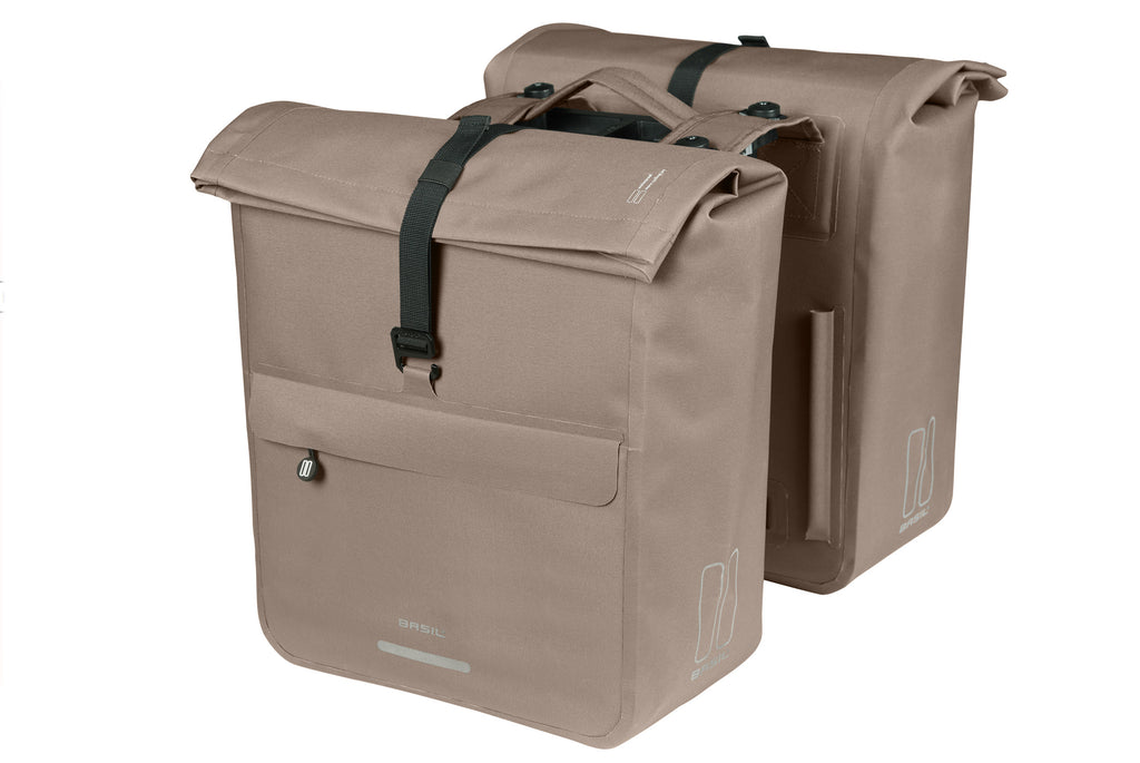 URBAN DRY DOUBLE BAG BASIL SAGE BROWN MIK 2.0 GADAPTERPLATE 46-52L 18595