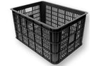 CRATE LARGE ZWART 40L MIK COMPATIBLE 21158