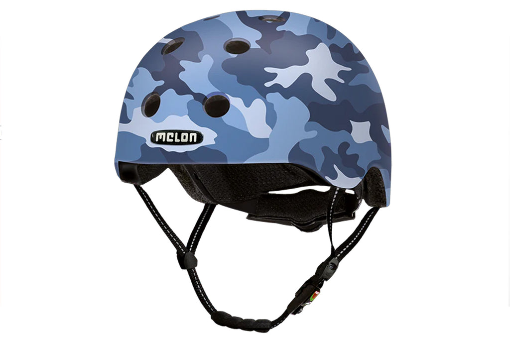 HELM VOLWASSEN MELON CAMOUFLAGE BLUE  XXS-S 46-52