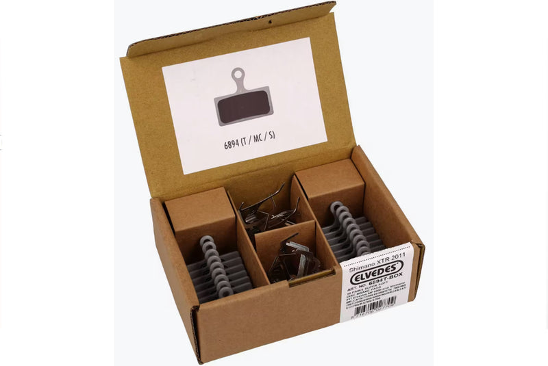 ELVEDES 10 PAAR REMBLOKKEN MTB DISC SUPERSOFT (6894T-BOX)