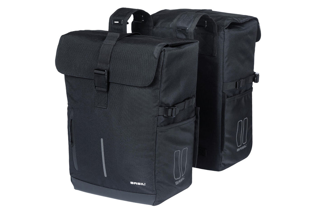 DOUBLE BAG BASIL MOVE BLACK 30L 18430