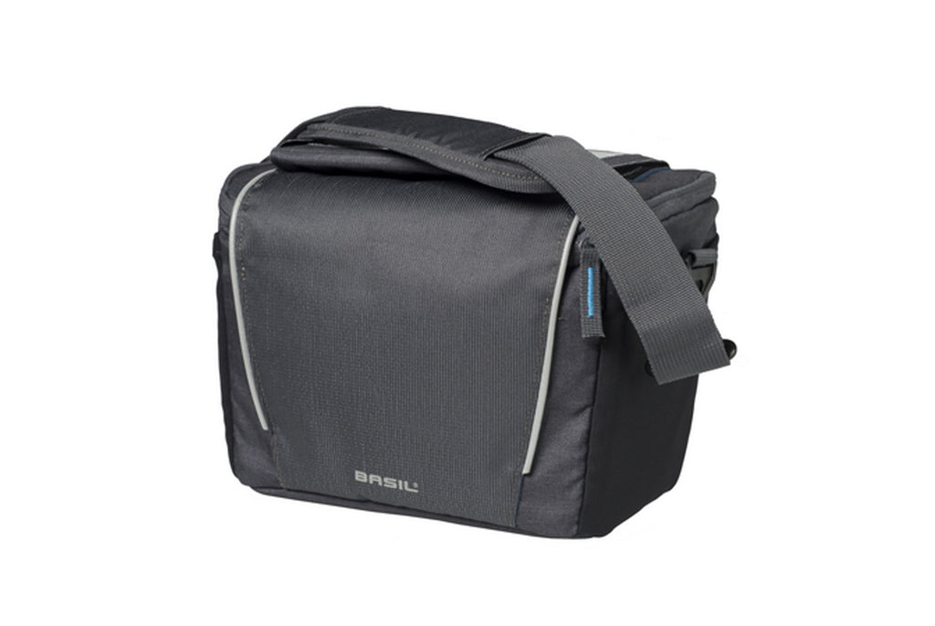 HANDLEBAR BAG BASIL SPORT DESIGN GRAPHITE BE/KF 7L 17745