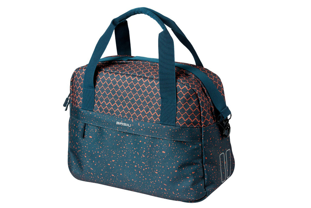 CARRY ALL BAG BASIL FLAIR NAVY PRINT 18L 18410