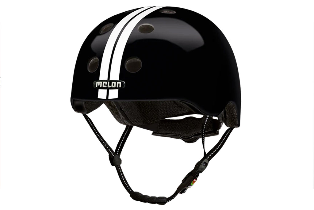 HELM VOLWASSEN MELON STRAIGHT WHITE BLACK XL-XXL  58-63