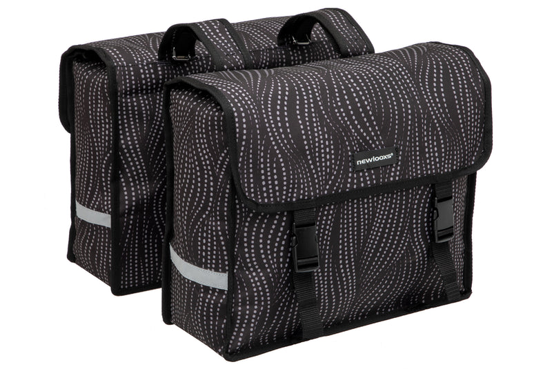 sac new looxs alma fiori double noir 37x13x33 30L 230.163 