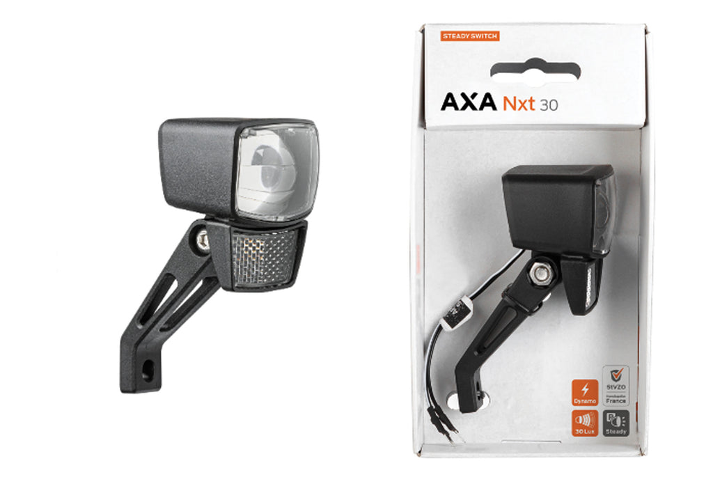 TÊTE LUMIÈRE AXA NXT30 DYNAMO STABLE INTERRUPTEUR 