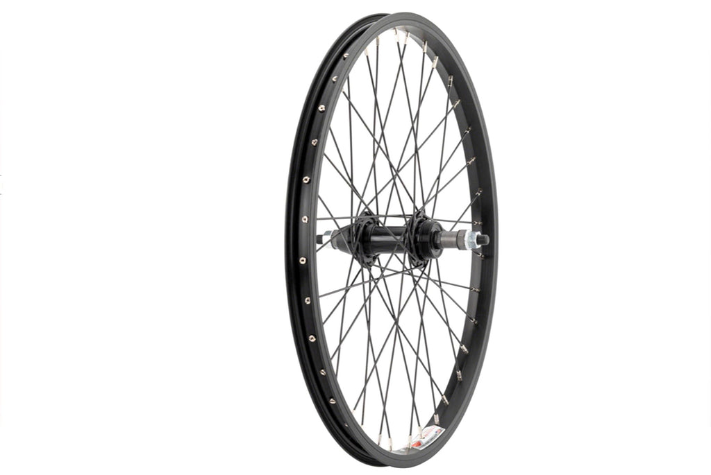 ACHTERWIEL 20 VOUWFIETS 6V ZWART