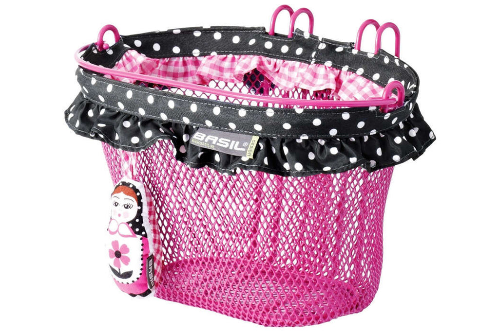 PANIER ENFANT BABOUSHKA 12'-20' GRIS/ROSE 30124 