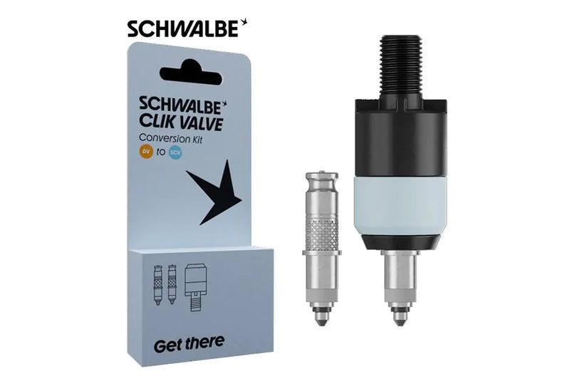 SCHWALBE DV-SCV CONVERSIE KIT VENTIELEN MET POMP ADAPTER  (3545)