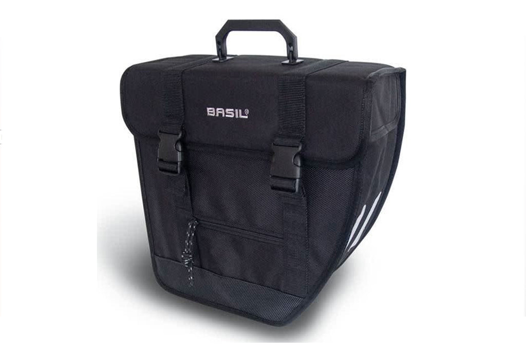 ENKELE TAS TOUR BASIL LINKS AFGESCHUIND ZILVER 17L 17305