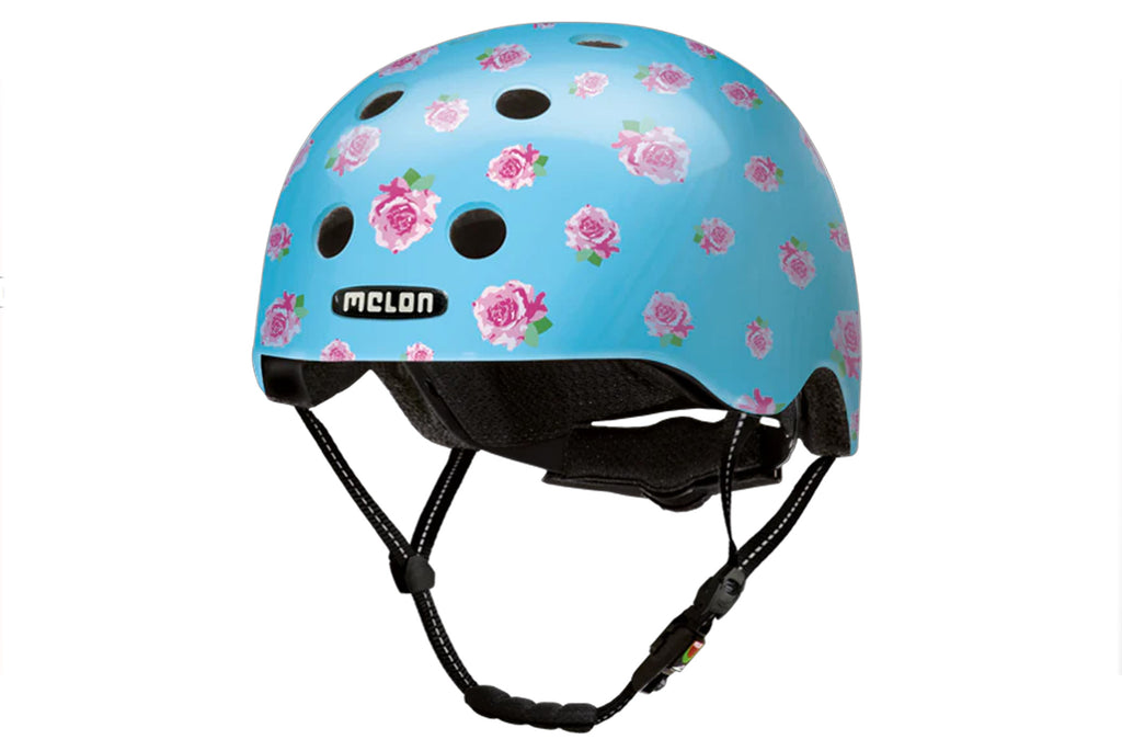 HELM VOLWASSEN MELON FLYING ROSES  XXS-S 46-52