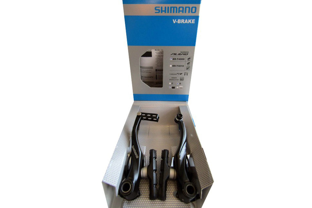 SHIMANO AM ACHTERREM V-BRAKE T4000 Y-TYPE ZWART