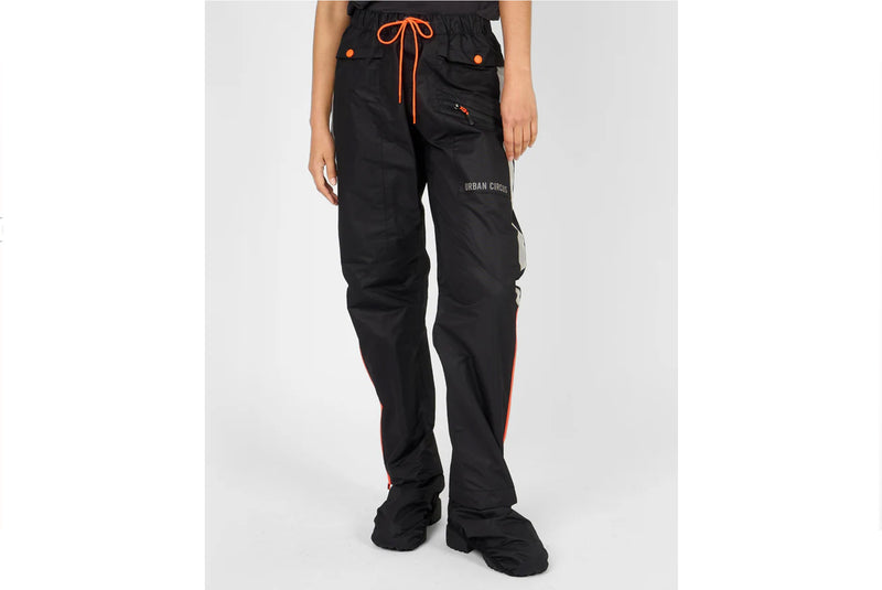 Regenbroek Urban Circus IYUC XS oranje-zwart