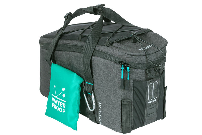 TRUNKBAG M DISCOVERY+REGENHOES ZWART MELEE 9L 18286