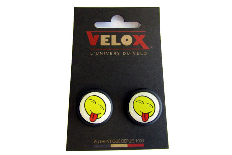 PAIRE DE LANGUES SMILEY POUR GUIDON VELOX 