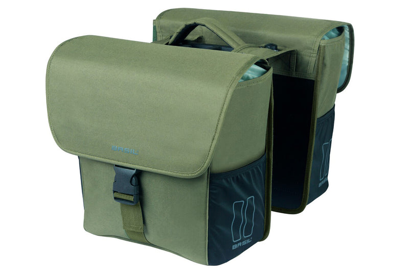 DOUBLE BAG BASIL GO MIK 2.0 ADAPTERPLATE DARK GREEN 32L 18472