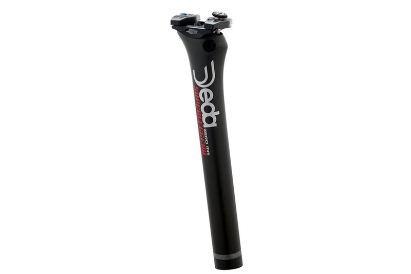 ZADELPEN DEDA SUPERLEGGERO RS CARBON 0MM SETBACK 31.6 ZWART