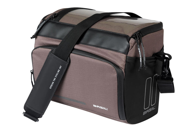 HANDLEBAR BAG BASIL MOVE BROWN 7-8L 18435