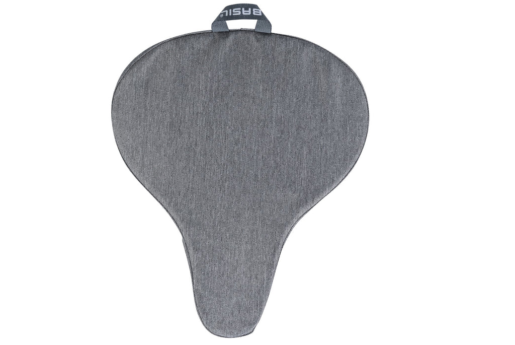 HOUSSE DE SELLE BASIL GO GRIS MELEE 50494 