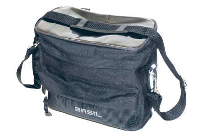 SAC DE GUIDON BASIL POLYESTER MALI 8L NOIR 16010 