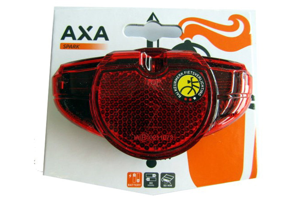 ACHTERLICHT AXA BATTERIJ SPARK 5-8CM OP KAART