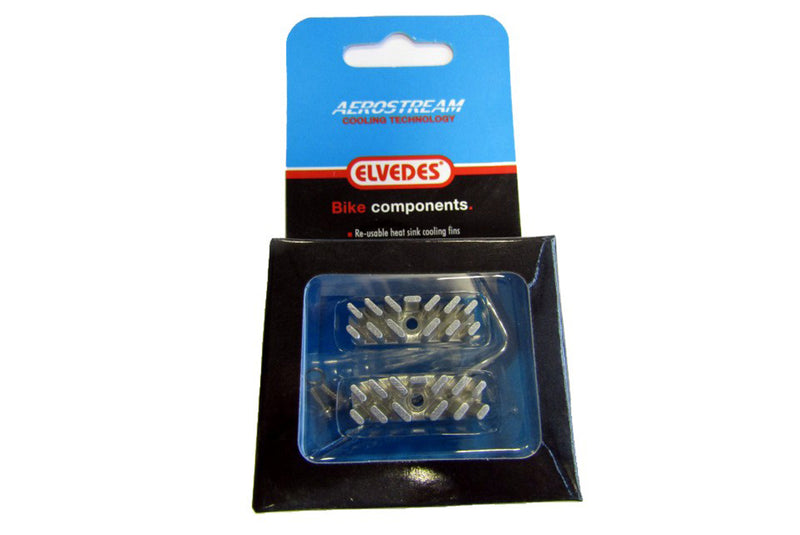 ELVEDES SET MTB DISC AIRSTREAM COOLING FIN ZILVER 6800CF3