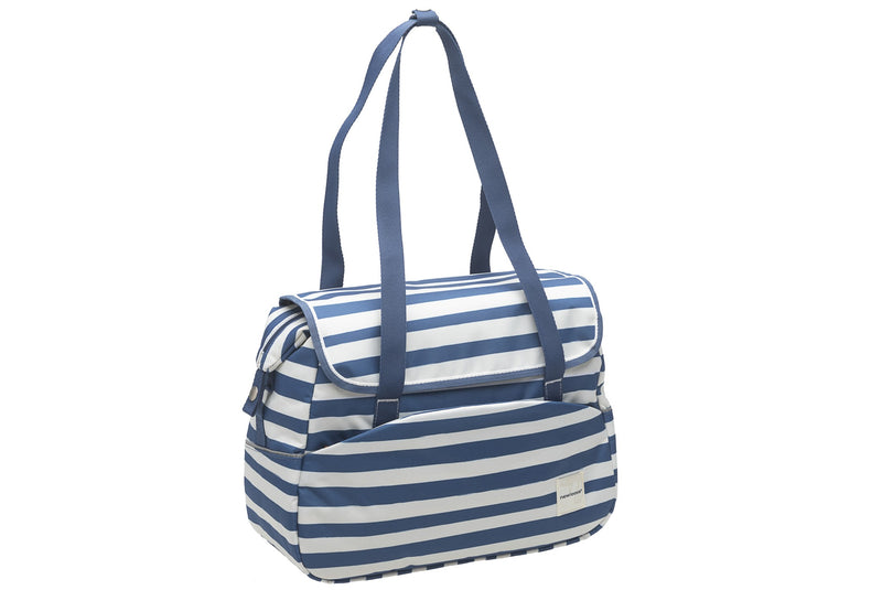 tas n.l. blue stripes tosca blue 38x28x15,5 16L 356.359