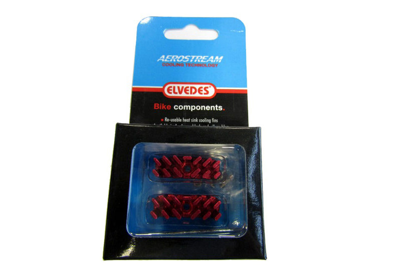 ELVEDES SET MTB DISC AIRSTREAM COOLING FIN ROOD 6800CF7