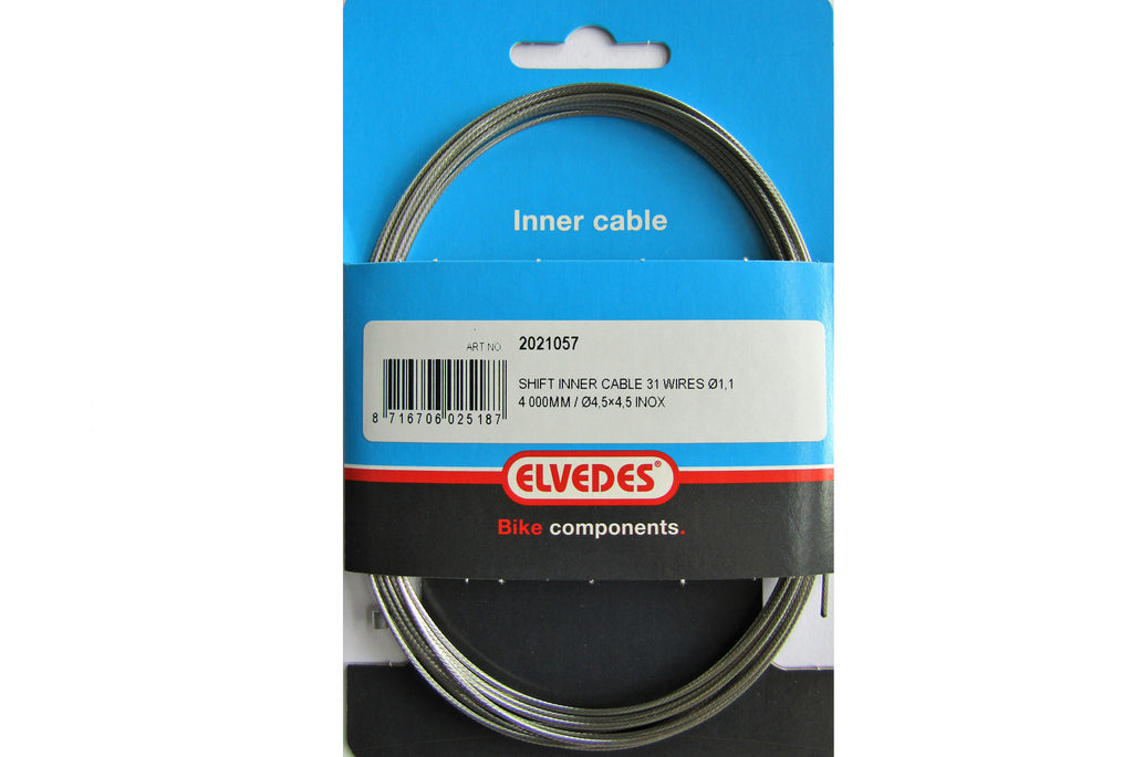 ELVEDES VERSN KA RACE SLICK EN ACIER INOXYDABLE 31 FLEX 4000MM 2021056 