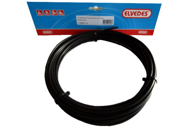 ELVEDES ROULEAU 10M SIS-SP GAINE NOIR 4.2MM (1120SP-1) 