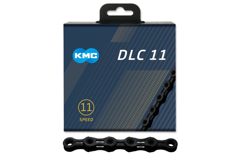 CHAINE KMC DLC11 118 MAILLONS 11V NOIRE 