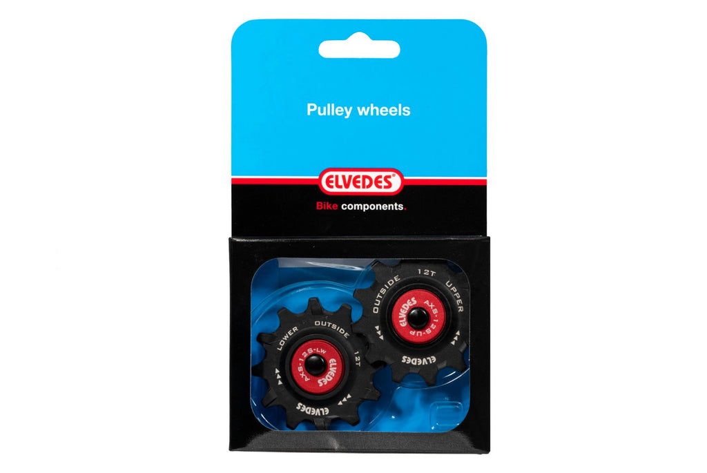 ELVEDES PR DERAILLEURWIELTJES 2x12T CERAMIC BEARING 2020097