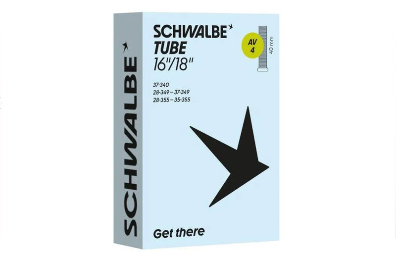 BINNENBAND SCHWALBE AM. VENTIEL 16-18  3/8  28/37-340/355 DOOS AV4 40MM