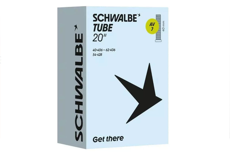 BINNENBAND SCHWALBE AM. VENTIEL 20x1.75 40/62-406/428 DOOS AV7 40MM
