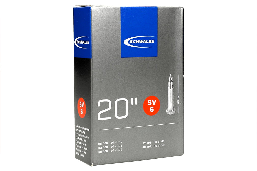 BINNENBAND SCHWALBE PRESTA 20 3/8  28/40-406 DOOS SV6 40MM