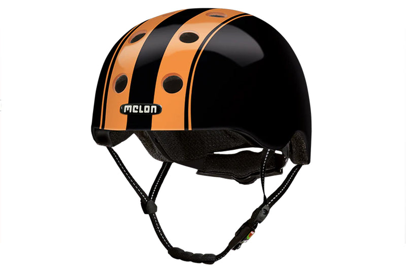 HELM VOLWASSEN MELON DOUBLE MATT ORANGE BLACK XXS-S  46-52
