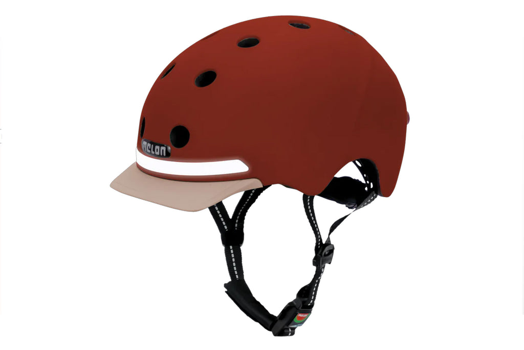 HELM VOLWASSEN MELON E-SERIES SEPIA M-L  52-58 + SCHERM