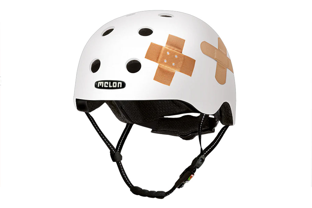 HELM VOLWASSEN MELON PLASTERED WHITE  M-L  52-58