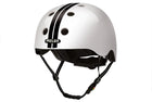 HELM VOLWASSEN MELON STRAIGHT BLACK WHITE M-L  52-58