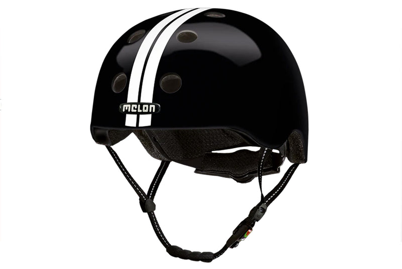 HELM VOLWASSEN MELON STRAIGHT WHITE BLACK XL-XXL  58-63